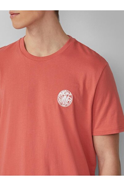 QS by s.Oliver Men's printed T-shirt, crew neck, Regular fit