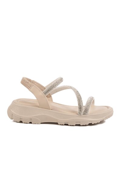 WALKWAY Cream Women's Sandals T-005 Z