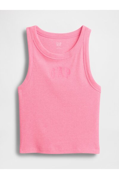GAP Kadın Pembe Gap Logo Crop Atlet