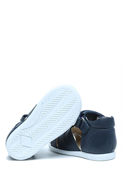 Kifidis S25V027 Kifidis-Kids First Step Boy Leather Shoes 20-25 Navy Blue