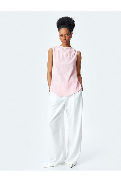 Koton pink Sleeveless Blouse