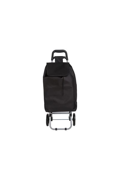 5 five simply smart 5Five Classic Black Shopping Trolley, 35 x 28 x H 92 cm