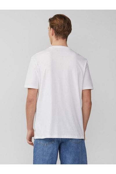 QS by s.Oliver Men's Printed T-shirt, Crew Neck, Regular Fit
