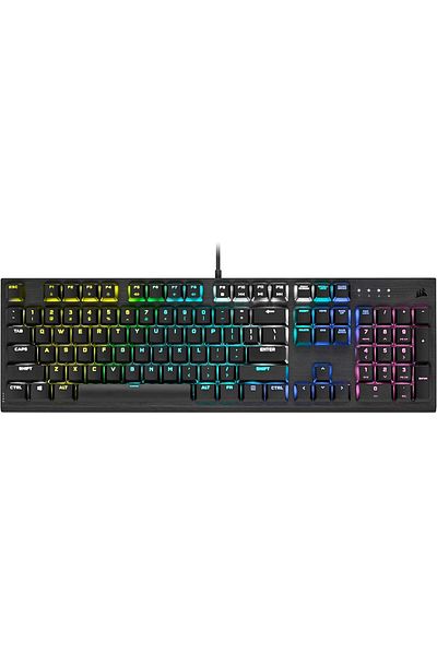 Corsair K60 RGB Pro Low-profile Mechanical Gaming Keyboard - Cherry MX Low profile switches, Durable