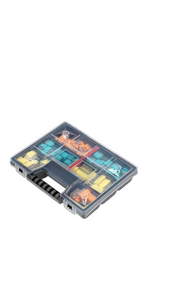 Orno OR-SZ-8007 connector set, 123 pieces, multicolor