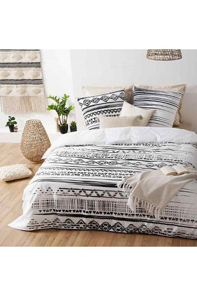Atmosphera Créateur D'intérieur Bed linen, cotton, set for 2 people, Ethnic