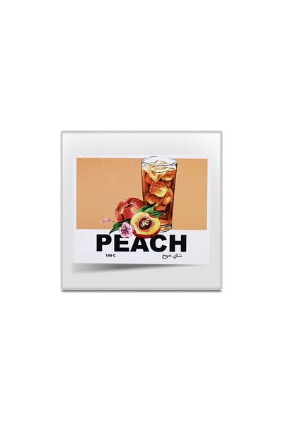 Ash Colombia Peach - Premium coffee with peach and white tea notes, ideal for V60 drip coffee