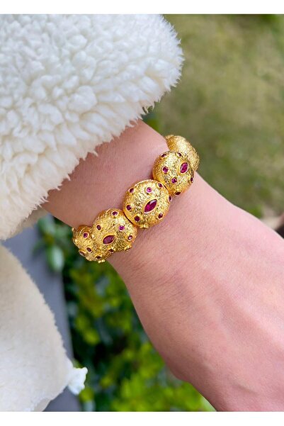 Defne Silver Mikanos Ethnic Bracelet