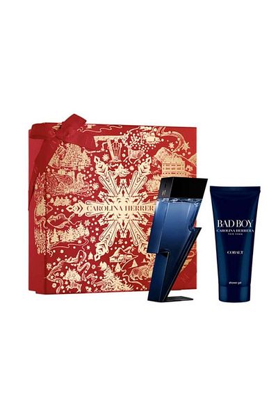 Carolina Herrera Carolina Herrera Bad Boy Cobalt Gift Set, 100 ml Eau de Parfum + 100 ml Shower Gel