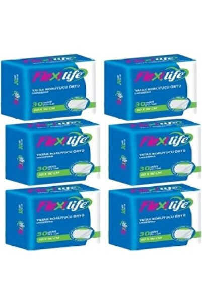 Flexi Life وسادة بول للكلاب مقاس 60 × 90، 30 قطعة، 6 عبوات