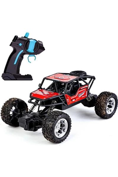 ABYZ Remote Control Off-Road Vehicle Battery and Spring Suspension Partial Metal Design 20.5x14x10 cm
