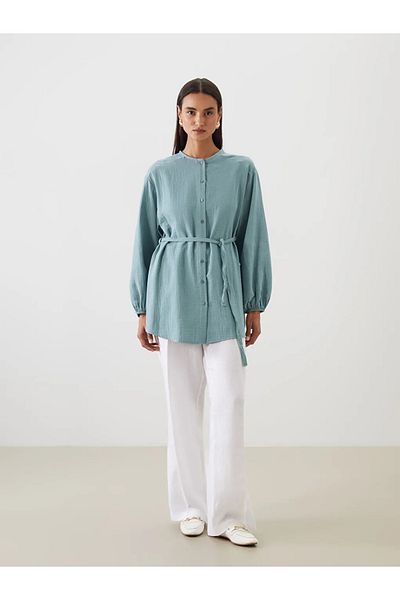 LC Waikiki Lcw Modest Crew Neck Women's Shirt Tunic