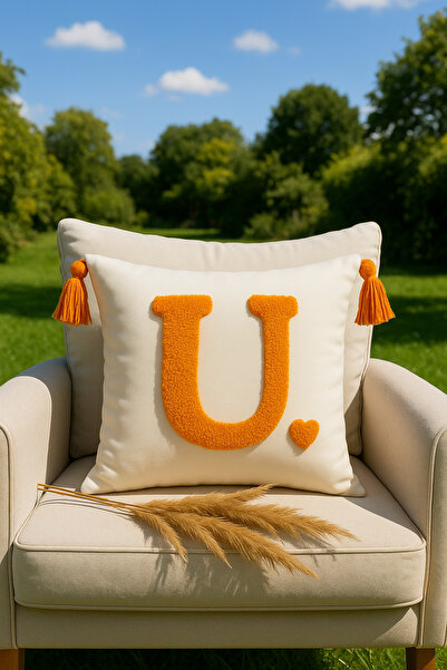 SAYMİNE غطاء وسادة على شكل حرف من Punch