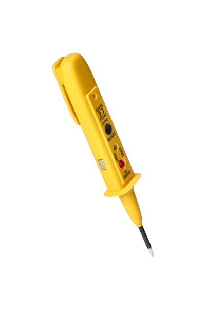 Orno Fazer 777 multifunctional electronic tester, 3-500V, AC/DC, continuity, 3 x LR44, Yellow