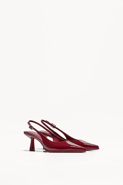 Bershka Kitten heel slingback shoes