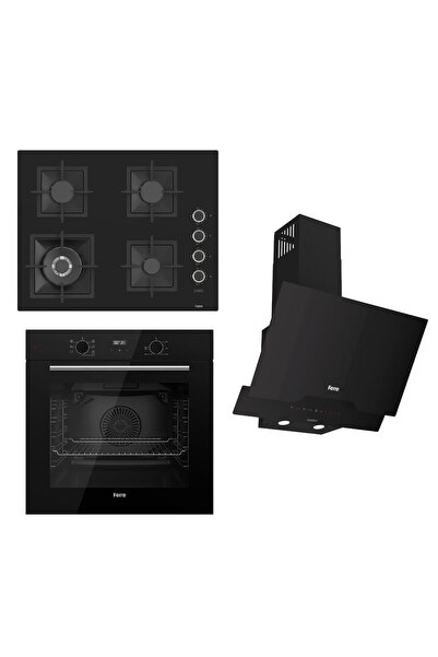 Ferre Flowart-sılentart Serisi Siyah Set (sc405-wfa Qbl63cs D063-sa ) - Döküm...