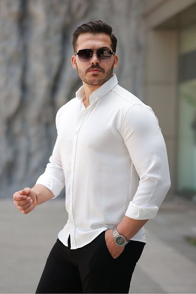 modaserdem Men's Long Sleeve Shirt