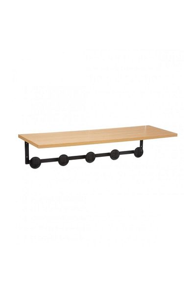5 five simply smart Suport de perete Stilo, 5 cârlige, 70x24x15,5 cm