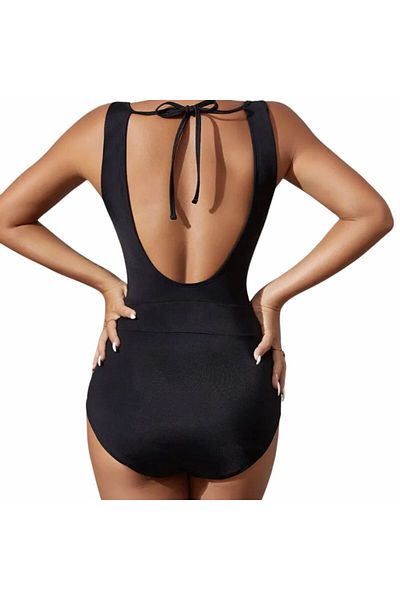 Linovit Menstrual Swimsuit - Miriam - L, Black