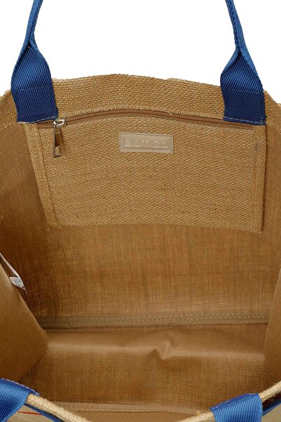 Butigo Jut Nks Plj 5Fx Blue Women's Beach Bag