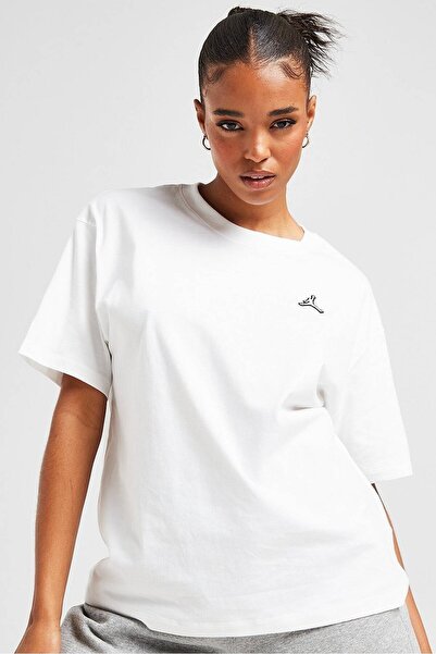 Nike Jordan Essentials SS Loose Fit Tee Bol Kesim Tişört Beyaz