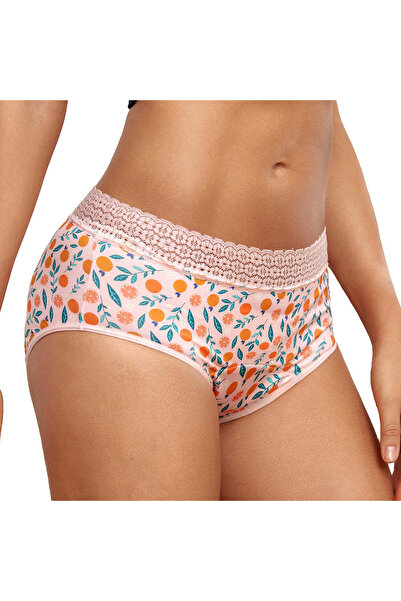 Linovit Chiloți menstruali multicolori - Model Citrus - L, Roz - Model Citrus