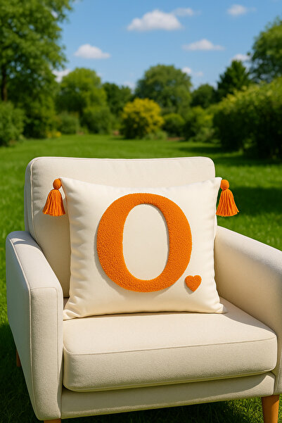 SAYMİNE غطاء وسادة على شكل حرف من Punch