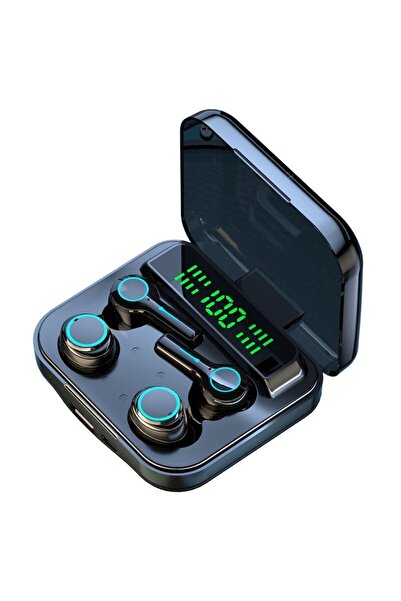 matcso by CSM 4U PRODUCTS® Căști wireless cu 2 perechi de căști intraauriculare, carcasă de încărcare 2000 mAh, rezistență la apă IPX7, Bluetooth 5.2