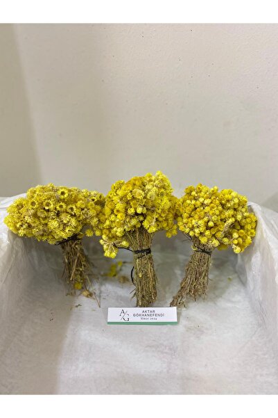 Aktar Gökhanefendi 3 Demet Altın Otu Sarı Solmaz Demet