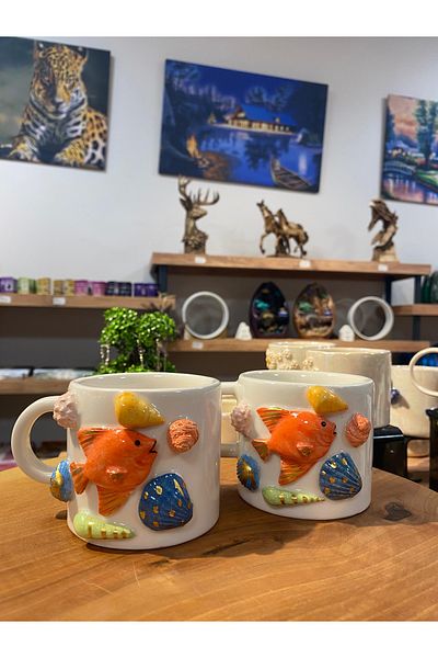 GIFTPALACE HANDMADE CERAMIC MUG