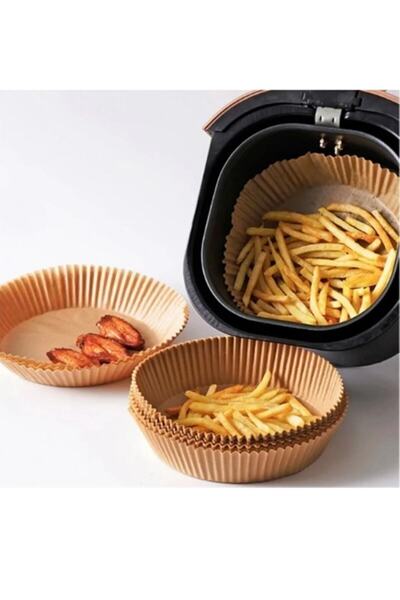 Kitchen Beauty Airfryer Pişirme Kağıdı 50 Adet Hava Fritözü Airfryer Firitözü Airfryer Yağsız Firitöz Pişirme