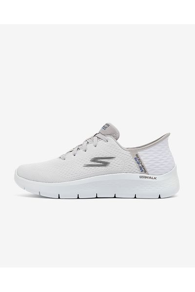 SKECHERS GO WALK FLEX - NEW WORLD Ανδρικά λευκά παπούτσια περπατήματος 216505TK WGY