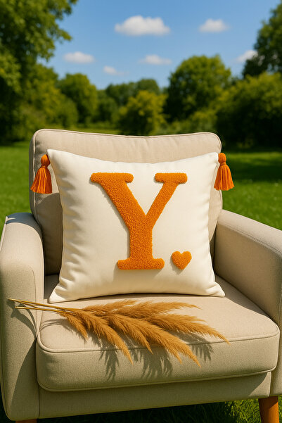 SAYMİNE غطاء وسادة على شكل حرف من Punch