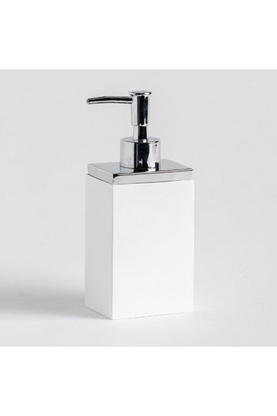 HomeVibes Dozator sapun QUADRINI alb