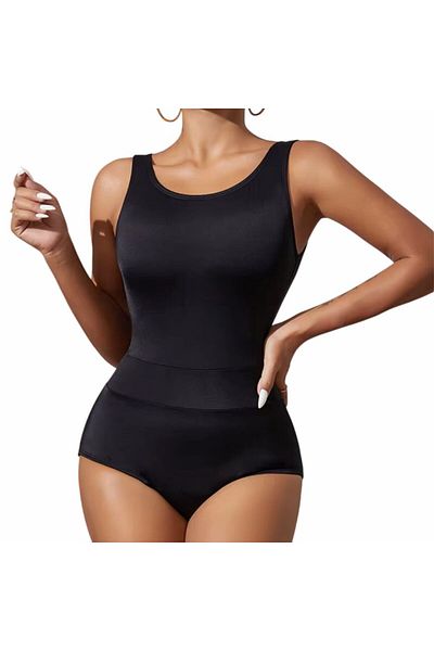 Linovit Menstrual Swimsuit - Miriam - L, Black