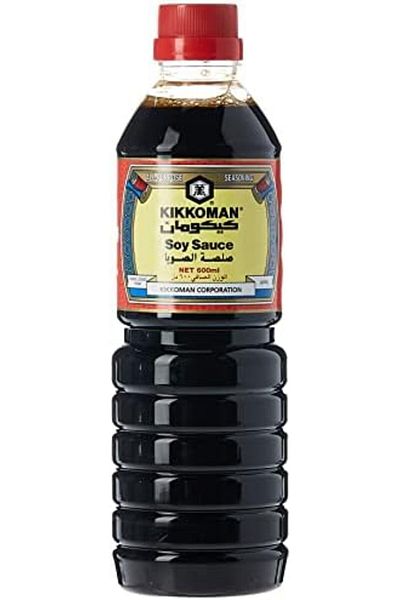 Kikkoman Soy Sauce, 600 ml