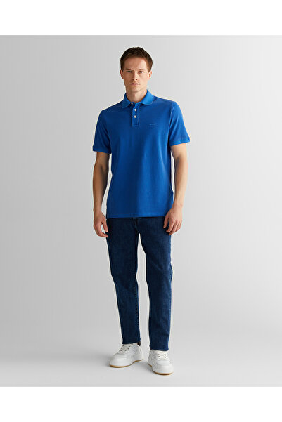 Gant Erkek Lacivert Regular Fit Polo
