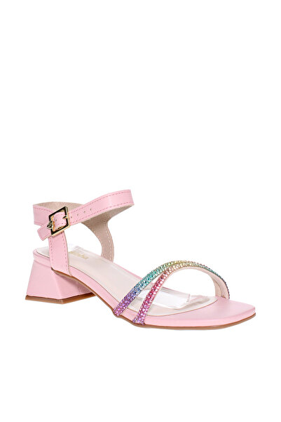 Molekinha Pre Teen Girls Sandals With Back Strap Pink | Made In Brazil