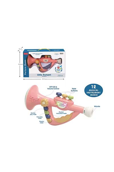 rexa Kids Musical Instruments Electronic Toy Trumpe