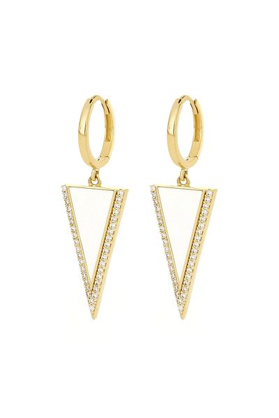 MOHI Fine Jewellery Cercei din aur galben de 14k