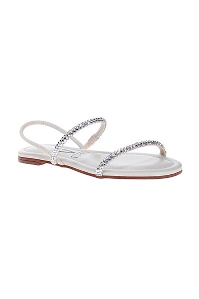 VİZZANO Vizzano Ladies Flat Sandals White | Made In Brazil