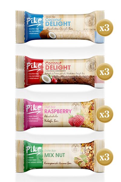 Pike كارما كاستر × 12 قطعة (4 أنواع)