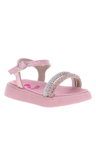 Molekinha Infant Girls Sandals With Back Strap Pink | Made In Brazil