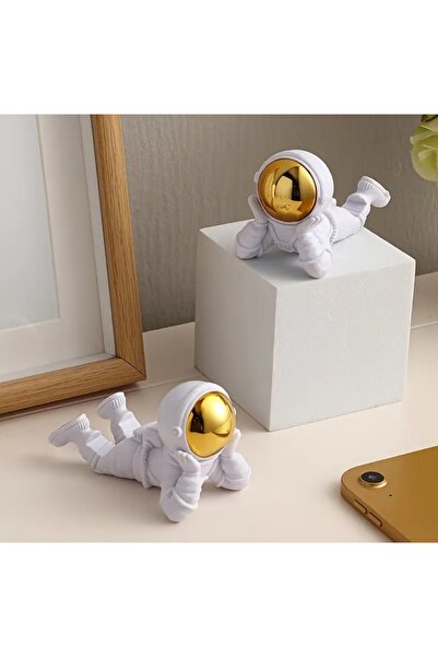 Avcı Sevimli Astronot Dekorasyon Telefon Tutucu Tablet Standı