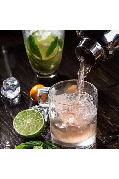 zola Bar set, for making drinks, with 6 accessories, stainless steel, capacity 750 ml, silver