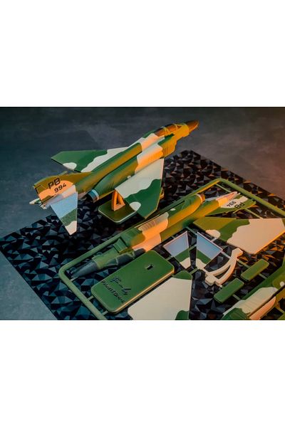GİT3D F-4 Aircraft Kit Card Jigsaw Puzzle