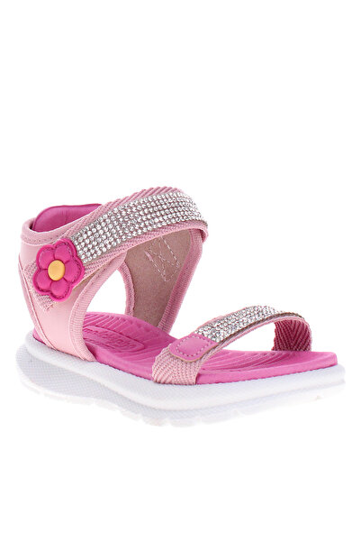 Molekinha Infant Girls Sandals With Back Strap Pink | Made In Brazil