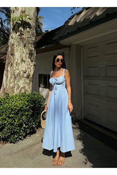 Rabury Butik Gle Strap Midi Dress