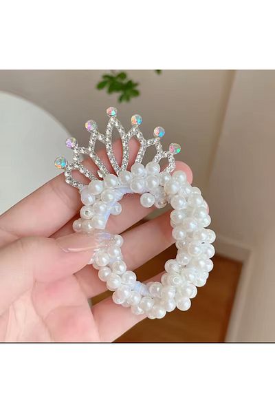 synshop Balerina Coreeană Lolita Stil Perle Perle Printesa Coc Coroana Aniversare Aniversare