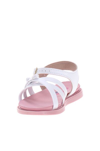 Molekinha Infant Girls Sandals White | Made In Brazil